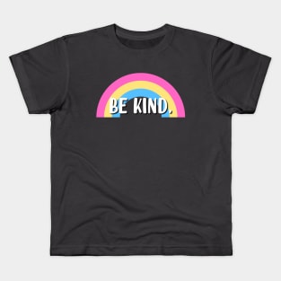 Be Kind - Pansexual Flag Kids T-Shirt